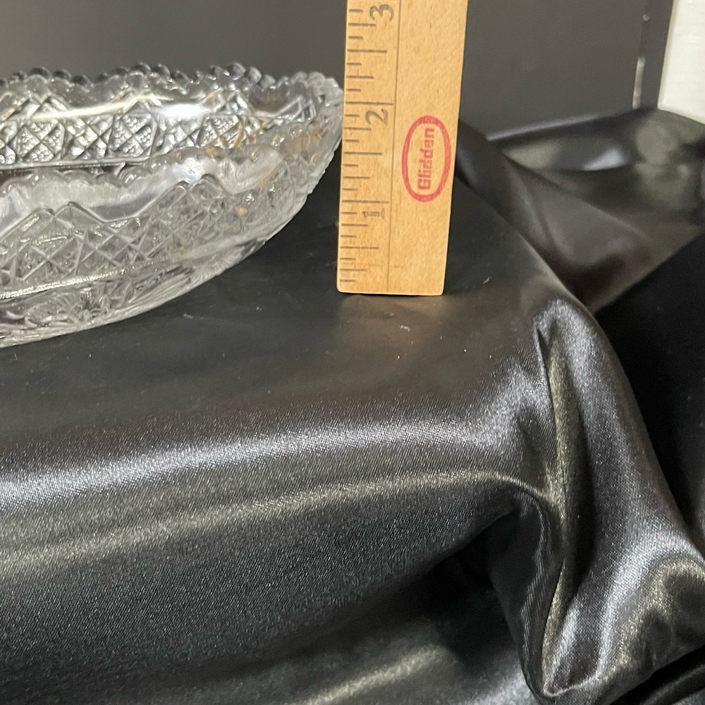 Vintage Indiana Glass Company/ EAPG Horsemint Clear Glass Oval Pickle Bowl. EUC - Picture 13 of 13